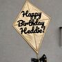 Personalised Gold Sparkly Birthday Party Decoration, thumbnail 3 of 12