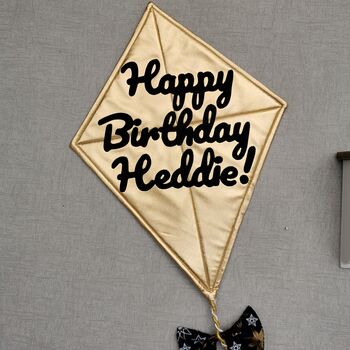 Personalised Gold Sparkly Birthday Party Decoration, 3 of 12