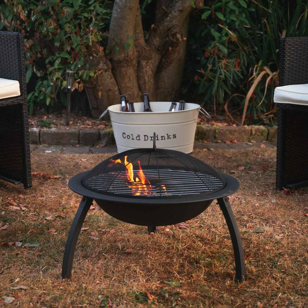 Fire Pit Patio Heater And Grill, 1 of 3