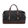 Canvas Holdall Duffel With Front Pockets, thumbnail 10 of 12