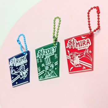 Kpop Demon Hunters Huntrix Ramen Cup Noodle Charms Rumi, 5 of 8