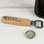 Personalised No.One Wooden Bottle Opener, thumbnail 5 of 5