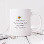 Personalised Mug 'Bee Ing Such A Wonderful Boss', thumbnail 2 of 3