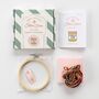 Pickle Jar Cross Stitch Kit, thumbnail 4 of 4