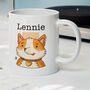 Children's Personalised Animal Fox Gift Mug, thumbnail 1 of 4