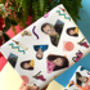 Karl And Susan Kennedy Wrapping Paper, 90s Neighbours Inspired Wrap, thumbnail 4 of 9