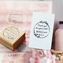 Personalised 'Thank You' Business Rubber Stamp, thumbnail 1 of 5