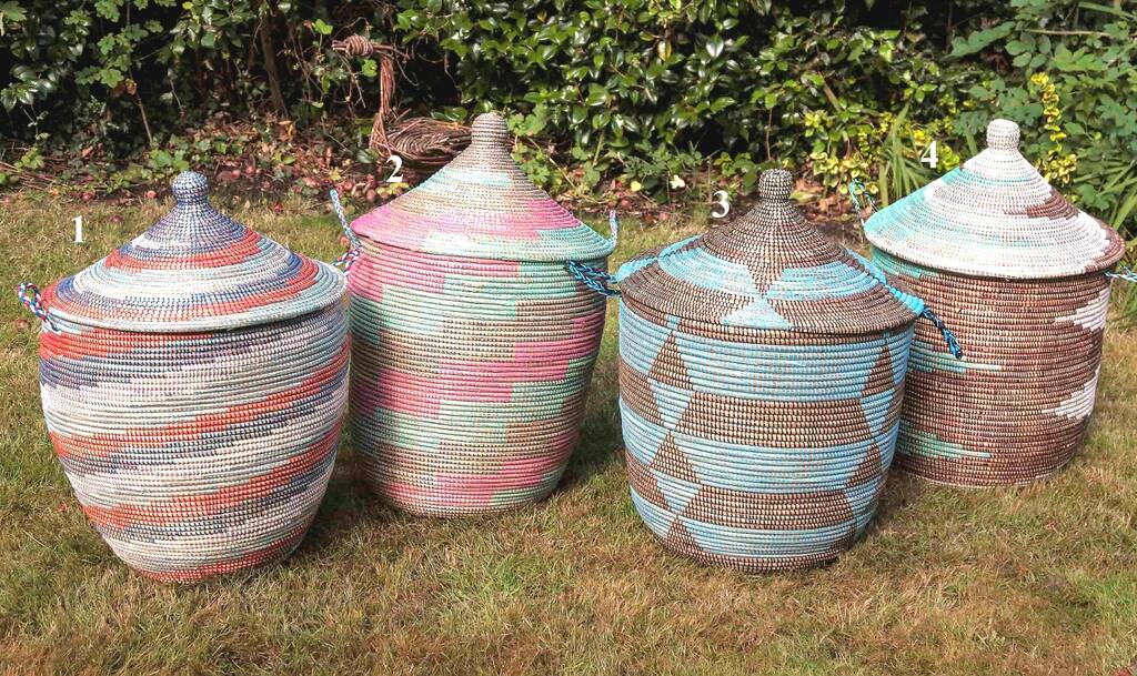 Ethnic Alibaba Laundry Basket Medium Apl/El/M By Chairworks