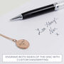 Personalised Rose Gold Plated Sterling Silver August Poppy Birth Flower Necklace, thumbnail 12 of 12