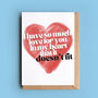 So Much Love In My Heart Card, thumbnail 1 of 2