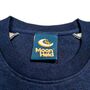 Moon Smile Embroidered Sweatshirt Deep Sea Blue, thumbnail 4 of 6