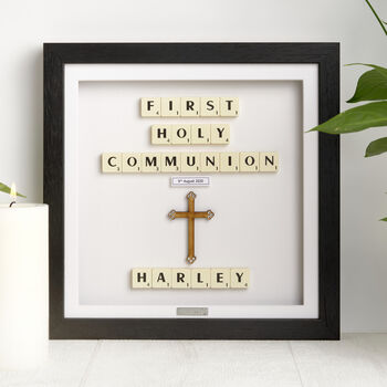 Personalised First Holy Communion Keepsake Frame, 6 of 9