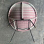Vintage Woven Vinyl Sputnik Cone Satellite Chair, thumbnail 4 of 8