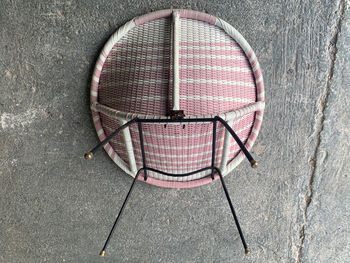 Vintage Woven Vinyl Sputnik Cone Satellite Chair, 4 of 8