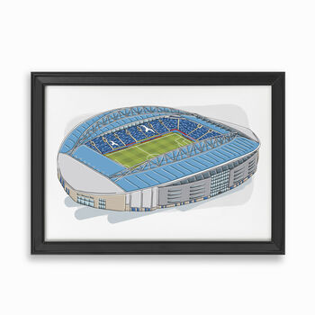 Personalised Brighton Stadium Print, 4 of 9