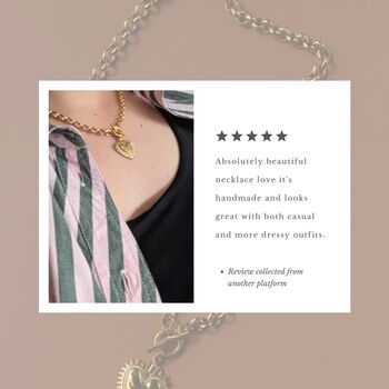 Sacred Heart Pendant Necklace, 12 of 12