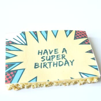 Have A Super Birthday Postcake, 2 of 4