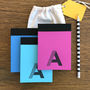 'Memphis' Little Bag Of Personalised Notebooks, thumbnail 1 of 6