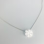 Sterling Silver Minimalist Snowflake Pendant Necklace, thumbnail 1 of 5