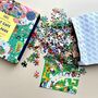 Cat Café And Dog Park Double Sided Jigsaw Puzzle, thumbnail 2 of 4
