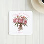 Personalised 60th Birthday Flowers Card, thumbnail 2 of 2