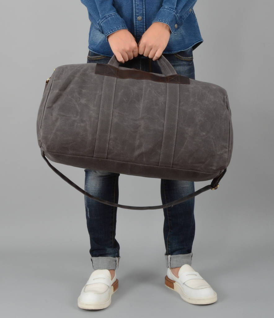 canvas holdall womens