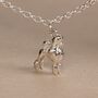 Personalised 3D Poodle Silver Chain Bracelet, thumbnail 2 of 10