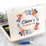 Personalised Flower Garland Colouring Set, thumbnail 3 of 4