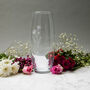 Personalised Vase With Birth Flower Engraving, thumbnail 3 of 6