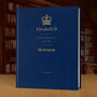 Queen Elizabeth Personalised Deluxe Royal Memorial Book, thumbnail 1 of 8