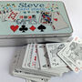 Personalised Card Games Tin, thumbnail 9 of 9