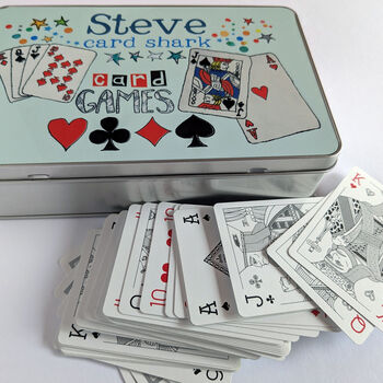 Personalised Card Games Tin, 9 of 9