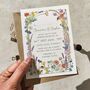 Cottage Garden Evening Wedding Invitations, thumbnail 1 of 7