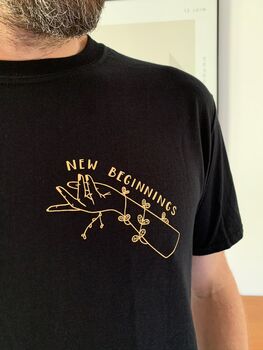 New Beginnings T Shirt, 3 of 4