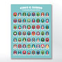 The Royals Of England Children's Poster, thumbnail 5 of 6