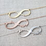 Infinity Name Necklace, thumbnail 5 of 5