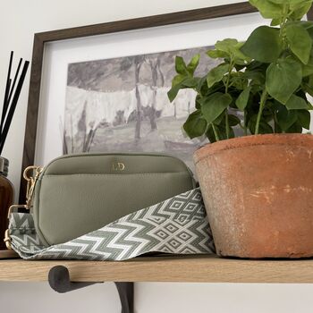 Personalised Lola Embossed Faux Leather Cross Body Bag, 4 of 7
