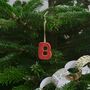 Personalised Monogram Christmas Decorations, thumbnail 3 of 6
