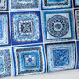 Portugal Tiles Blue And White Cotton Cosmetics Bag, thumbnail 4 of 9