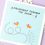 Festive Sausage Dog Christmas Stud Earrings, thumbnail 1 of 8