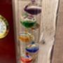 Galileo Thermometer Clock And Storm Glass Weather Station, thumbnail 6 of 7