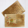 Hand Painted Vintage Indian Postcard Mix Set Of Five, thumbnail 2 of 6