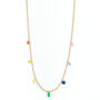 Gold Colour Rainbow Crystal Chain, thumbnail 1 of 3