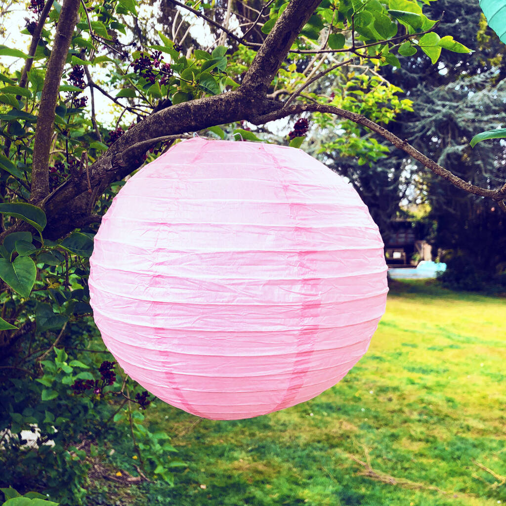 Garden Party Paper Lanterns: Pack Of Three By Bunting & Barrow ...