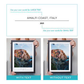 Use Your Own Wedding Photos Set Personalised Prints, 3 of 12