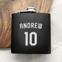 Personalised Football Shirt Hip Flask, thumbnail 6 of 9