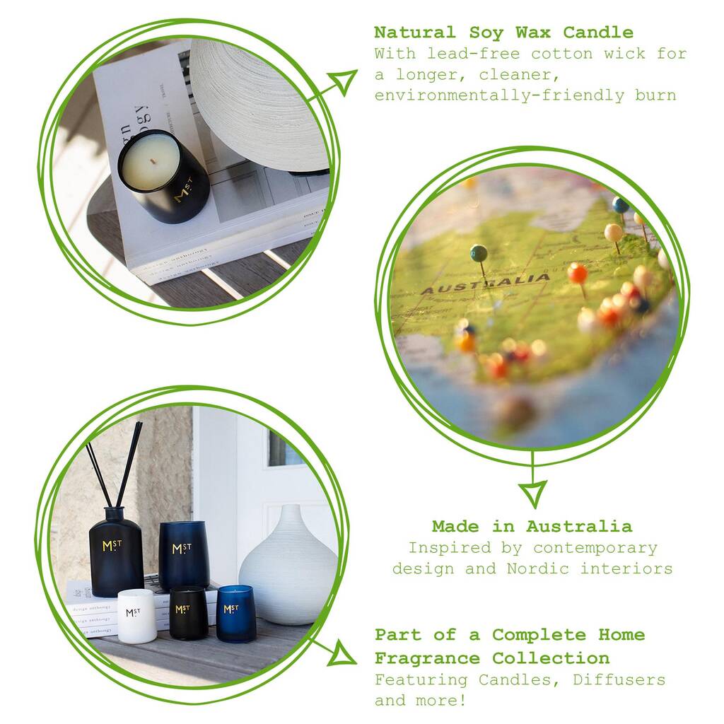 French Pear Soy Wax Scented Candle 320g By Rinkit