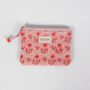 Posie Zip Pouch, Vintage Pink, thumbnail 1 of 3
