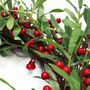 60cm Large Luxury Christmas Mistletoe Red Berry Wreath, thumbnail 3 of 7