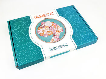 She Blooms Embroidery Kit, 6 of 8